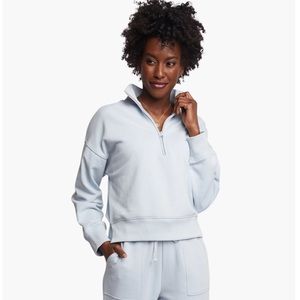 Able zip front sweatshirt.